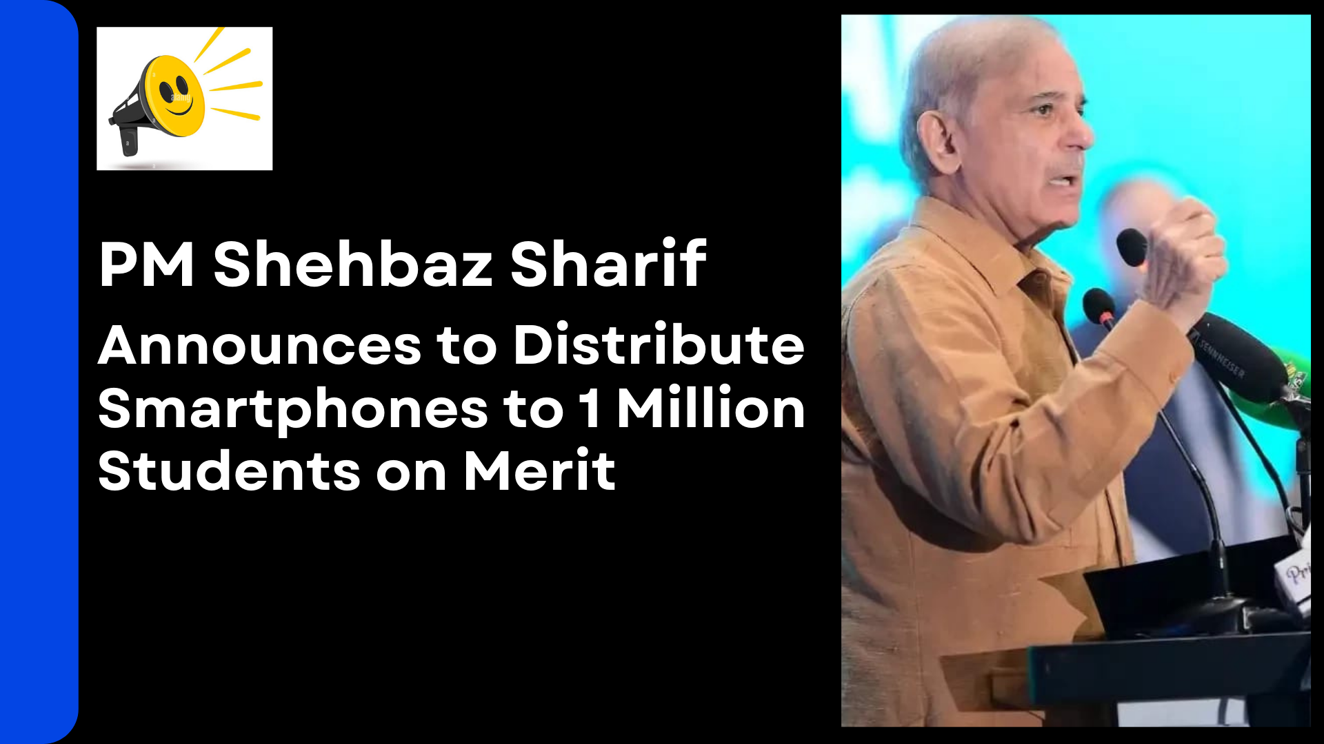 PM Shahbaz Promises to Distribute 1 million Smartphones to Students: A Major boost for Digital Education 